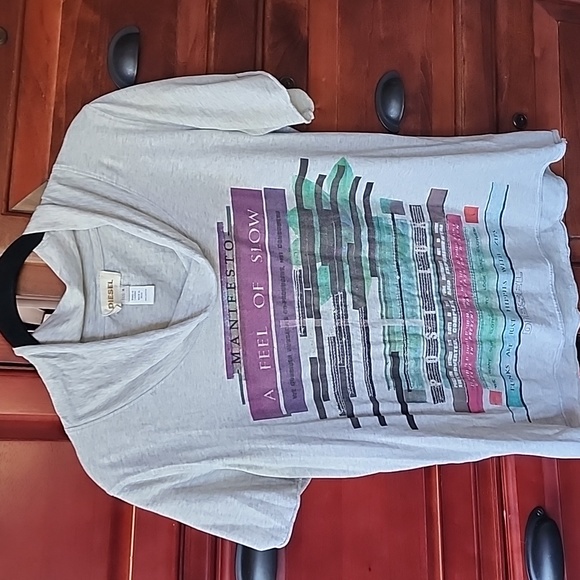Diesel Cowl T Shirt - Picture 1 of 1